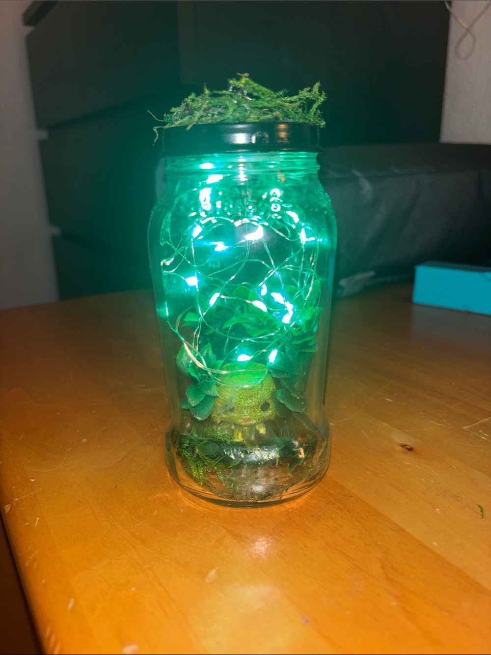 Creature from the Black Lagoon Light-Up Jar- Handcrafted by me - Picture 3 of 4